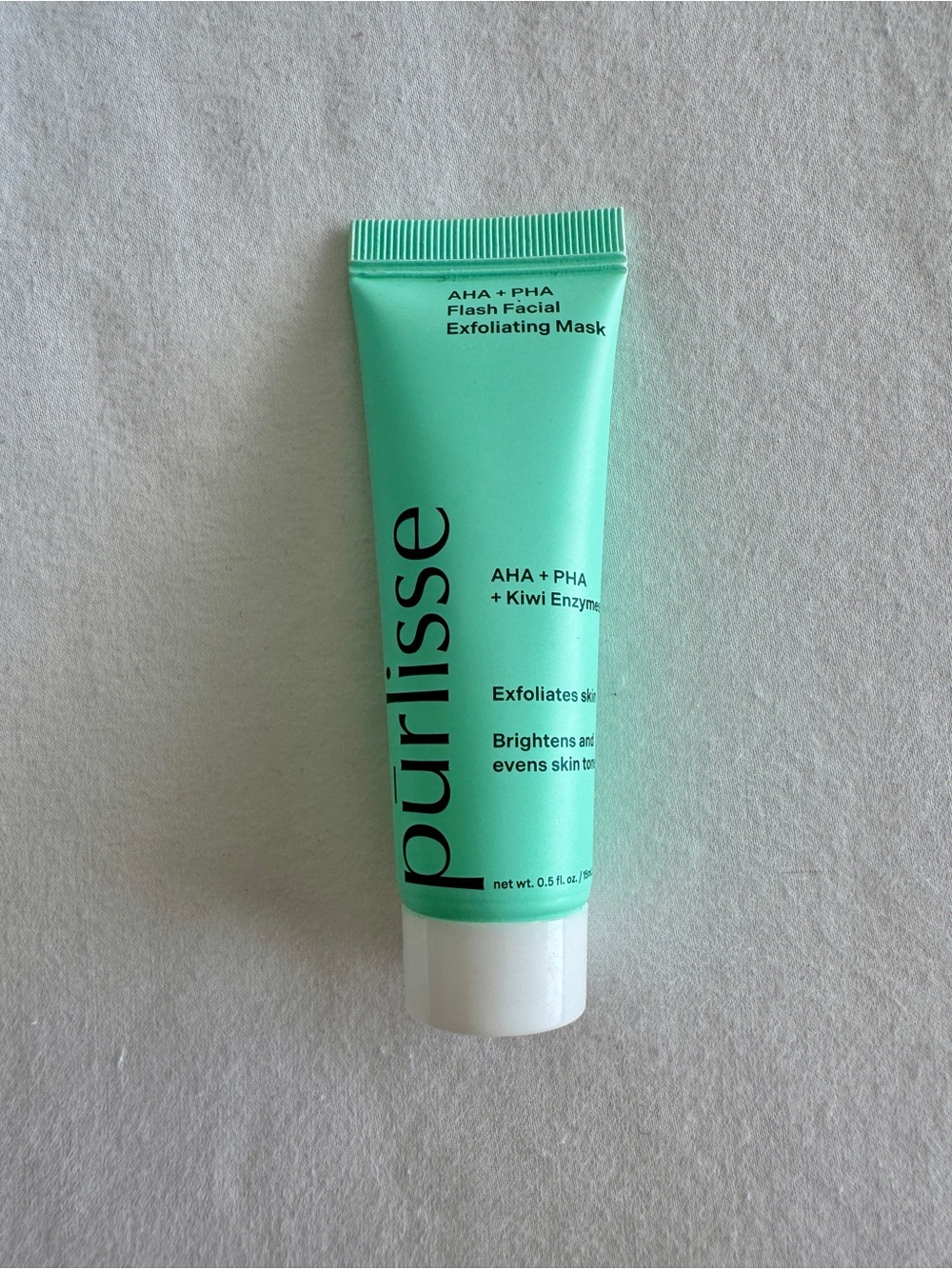 purlisse Mint Green AHA + PHA Flash Facial Exfoliating Mask